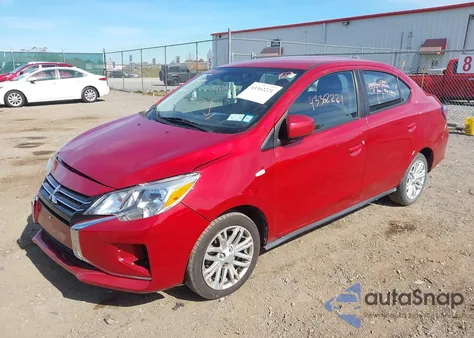 2021 Mitsubishi Mirage G4 Carbonite Edition/Es/Le z USA, uszkodzony, nr VIN ML32FUFJ6MHF01552